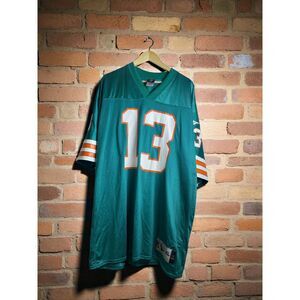 Reebok NFL Throwbacks Dan Marino Miami Dolphins Jersey – Size XL